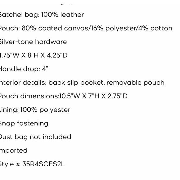 Michael Kors brand new leather bag - Picture 7 of 7